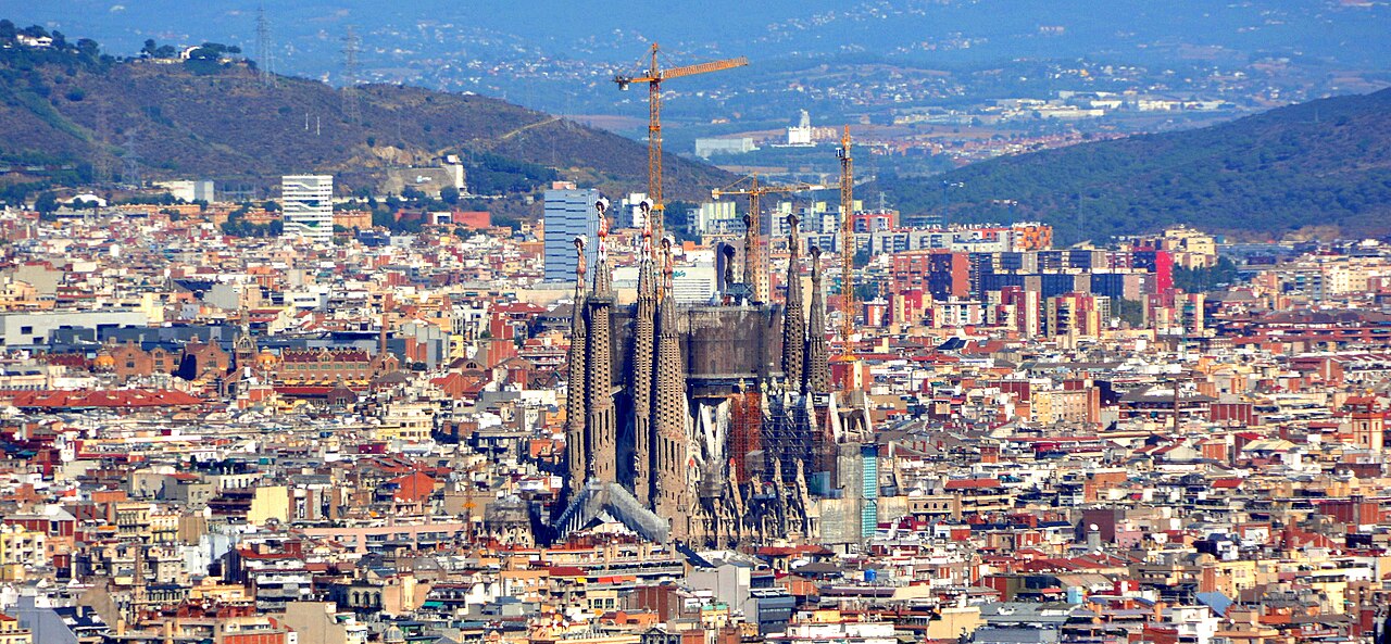 Barcelone, vue sur les toits